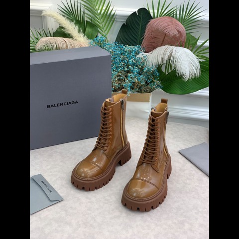 balenciag* 레이스업 부츠 (굽 5cm)