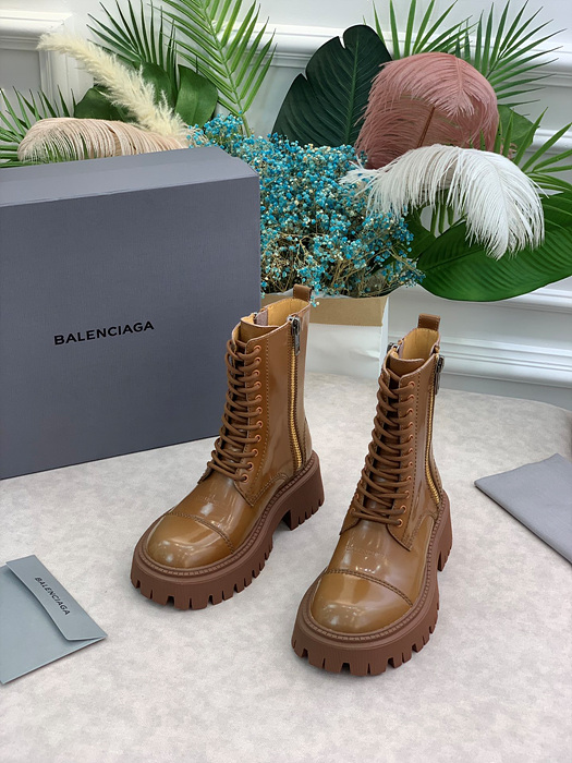 balenciag* 레이스업 부츠 (굽 5cm)