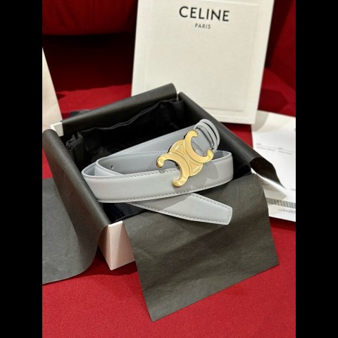 celin* 트리오페 벨트 2.5cm (