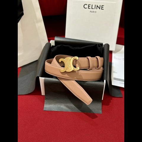 celin* 트리오페 벨트 2.5cm 