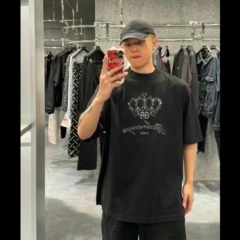 balenciag* 티셔츠 (남녀공용) 