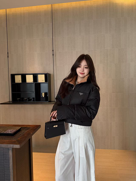 prad* 리나일론 다운 재킷