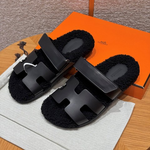 herm*s 시어링 시프레 샌들 여성용 (handmade ver.)