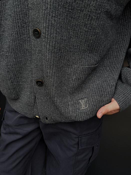 lv 포켓 캐시미어 가디건